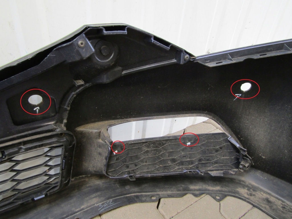 фото №10, Бампер перед передній honda civic ix 9 hb 11-14