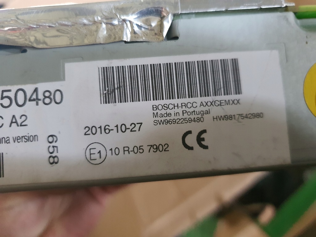 фото №6, Радіо навігація citroen c3 aircross 9820250480