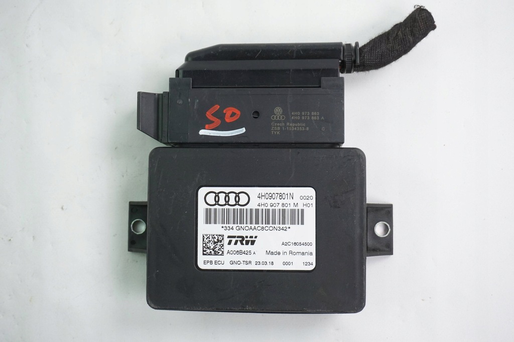 фото №1, Модуль гальма audi a6 c7 4h0907801n