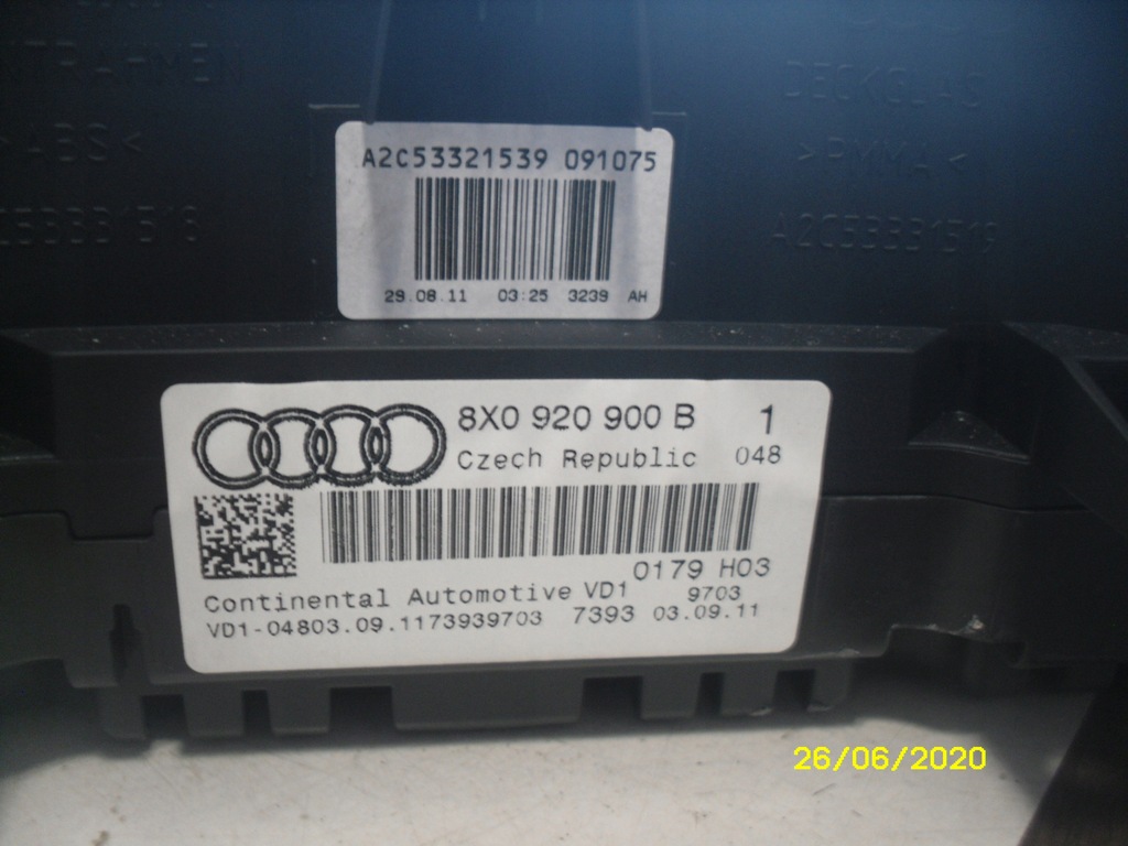 фото №9, Набор стартовый audi a1 03f906070dp