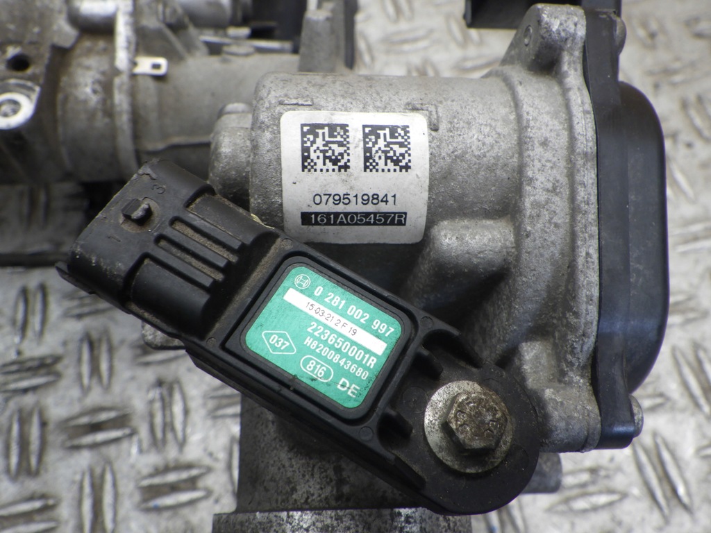 фото №5, Dacia lodgy egr радіатор дросельна заслінка 161a05457r