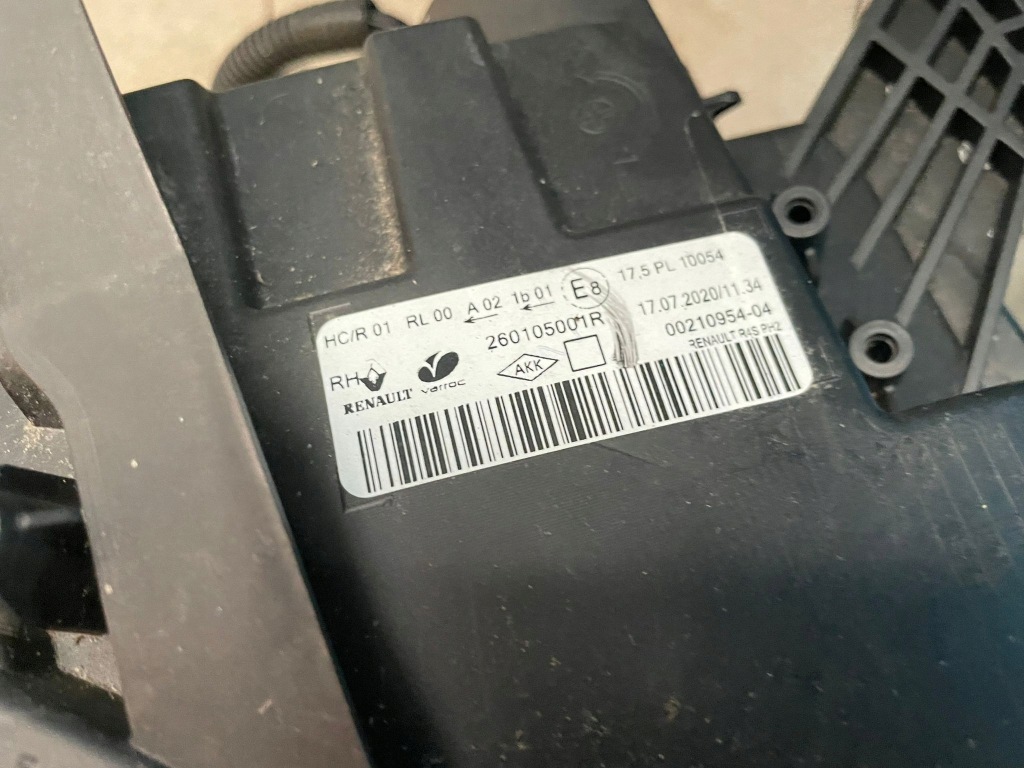 фото №8, Перед бампер лампа капот крила радіатор renault twingo iii terpm