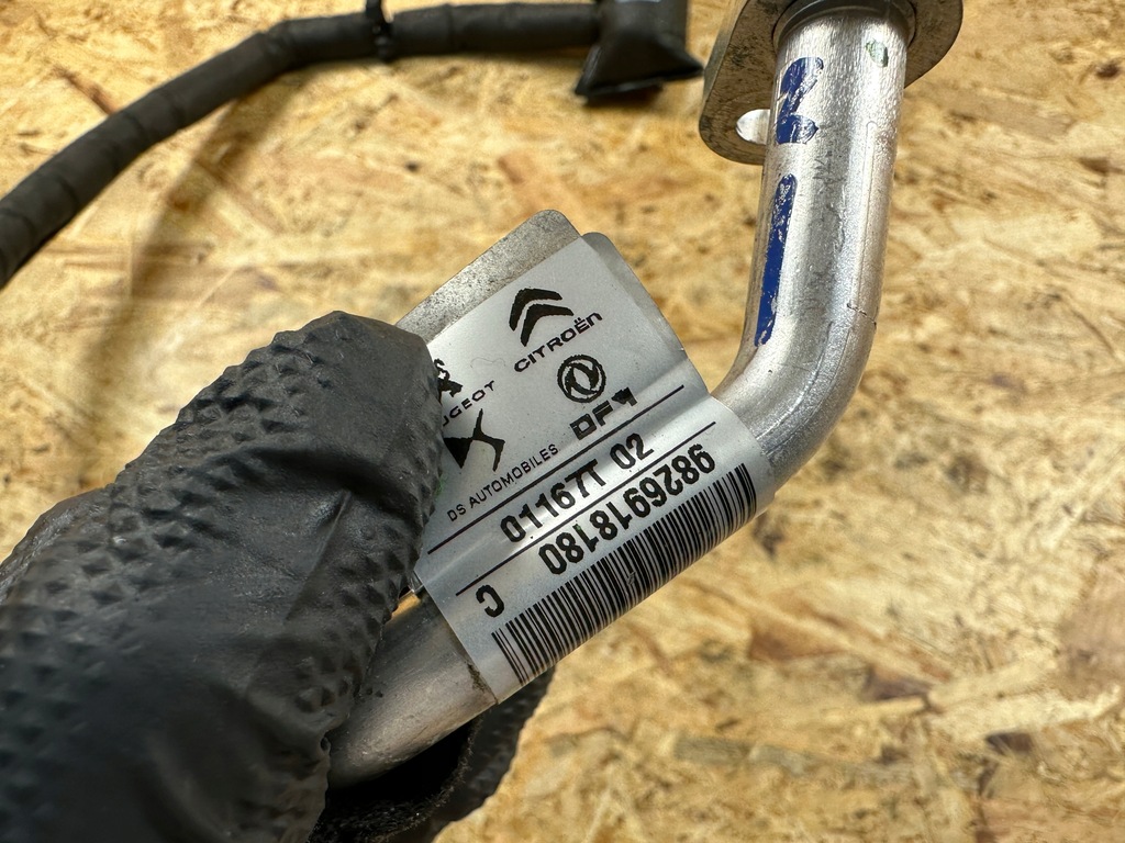 фото №10, Wąż шланг труба кондиционера opel e-corsa f peugeot e-208 ii 9826918180