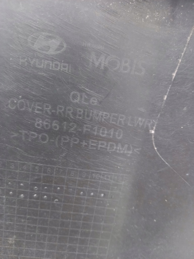 фото №8, Накладка бампера задня kia sportage iv 86612-f1010