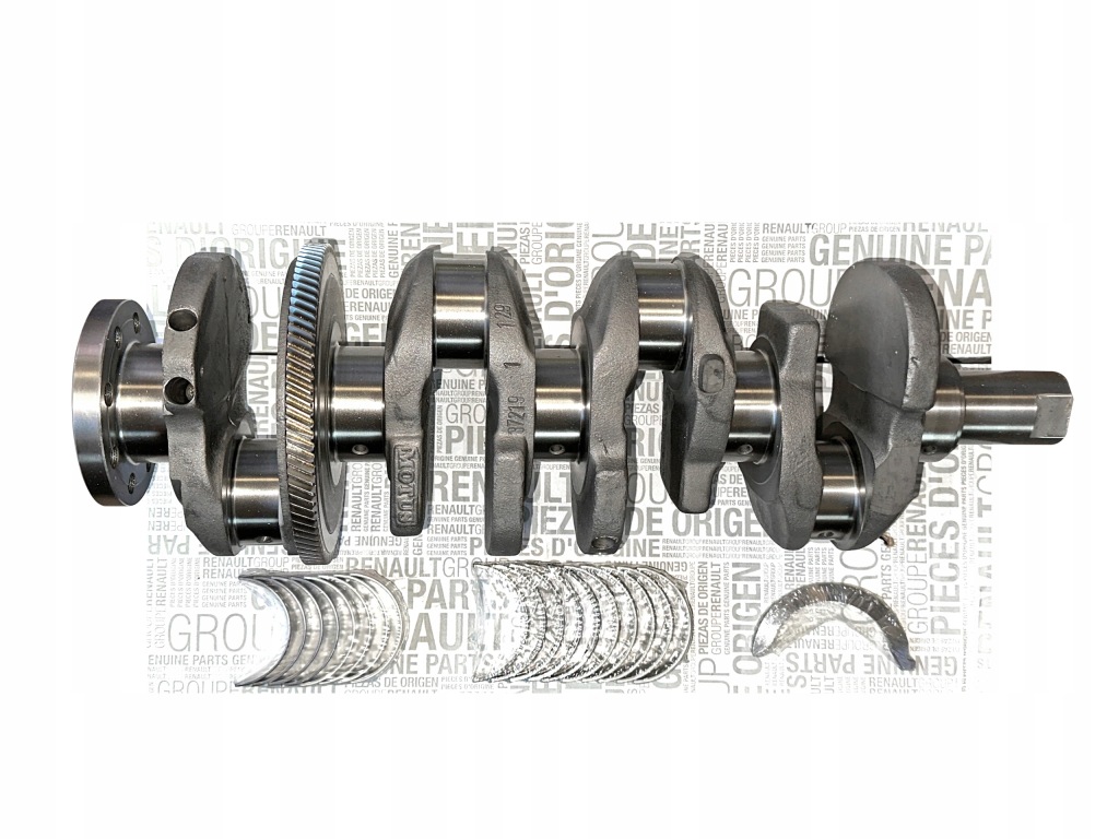 фото №1, Wał колінчастий+ вкладиші renault 2.5 dci master trafic