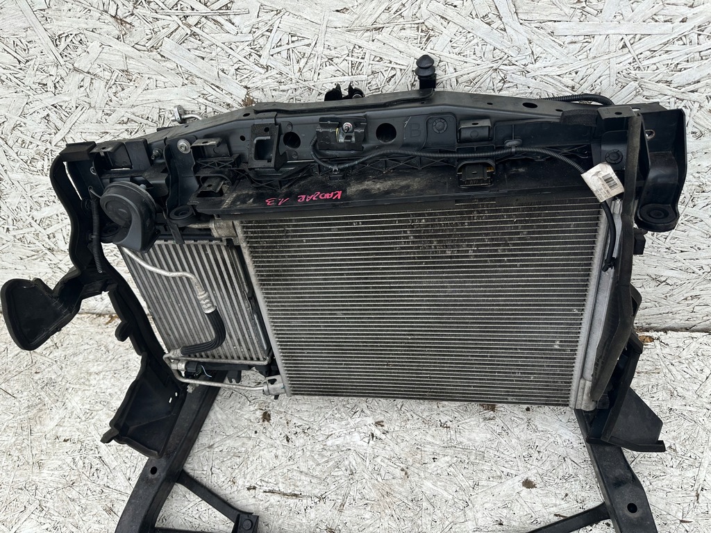 фото №5, Kadjar lift pas передній kompletny радіатор балка 1,3tce