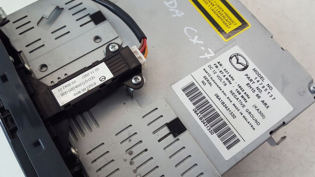 фото №4, Радіо mazda cx7 2,3