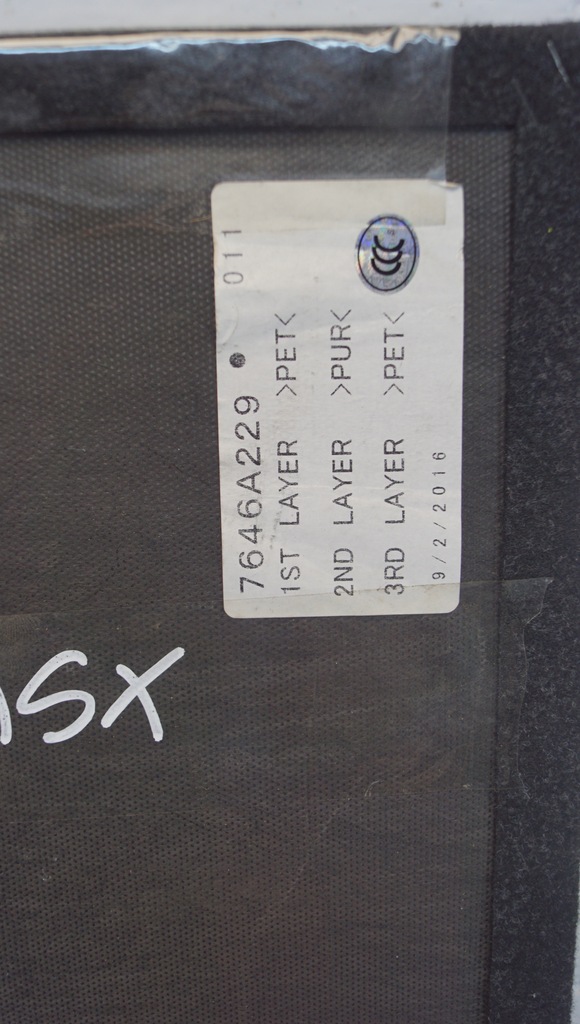 фото №10, Обшивка підлога багажника mitsubishi asx