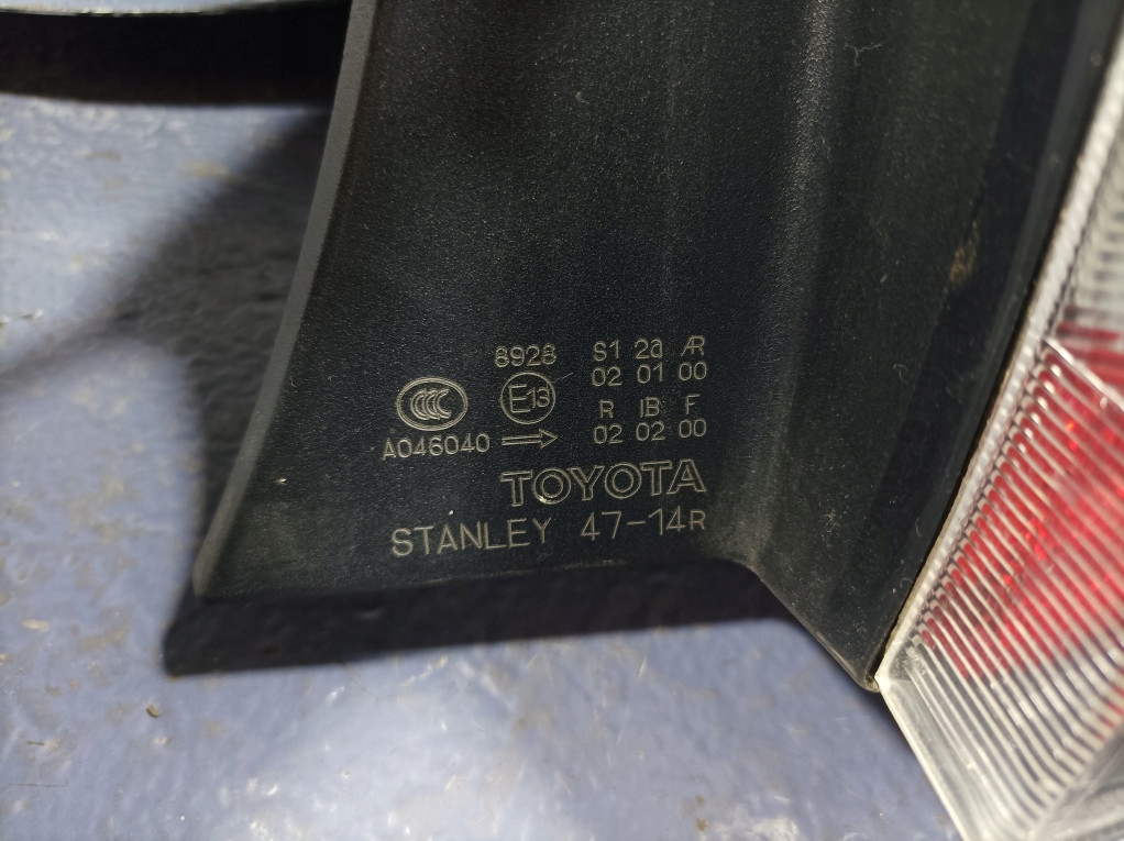 фото №7, Toyota prius ii 03- лампа задняя задняя правая