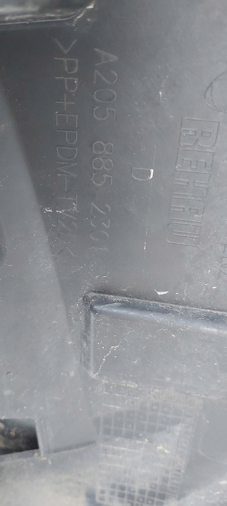 фото №10, Mercedes c-klasa бампер передній 6xpdc