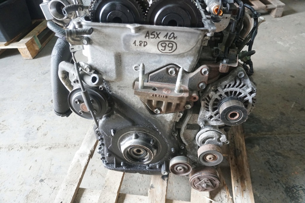 фото №14, Mitsubishi asx двигун 4n13 1.8 di-d блок головка 2010rok nr.99