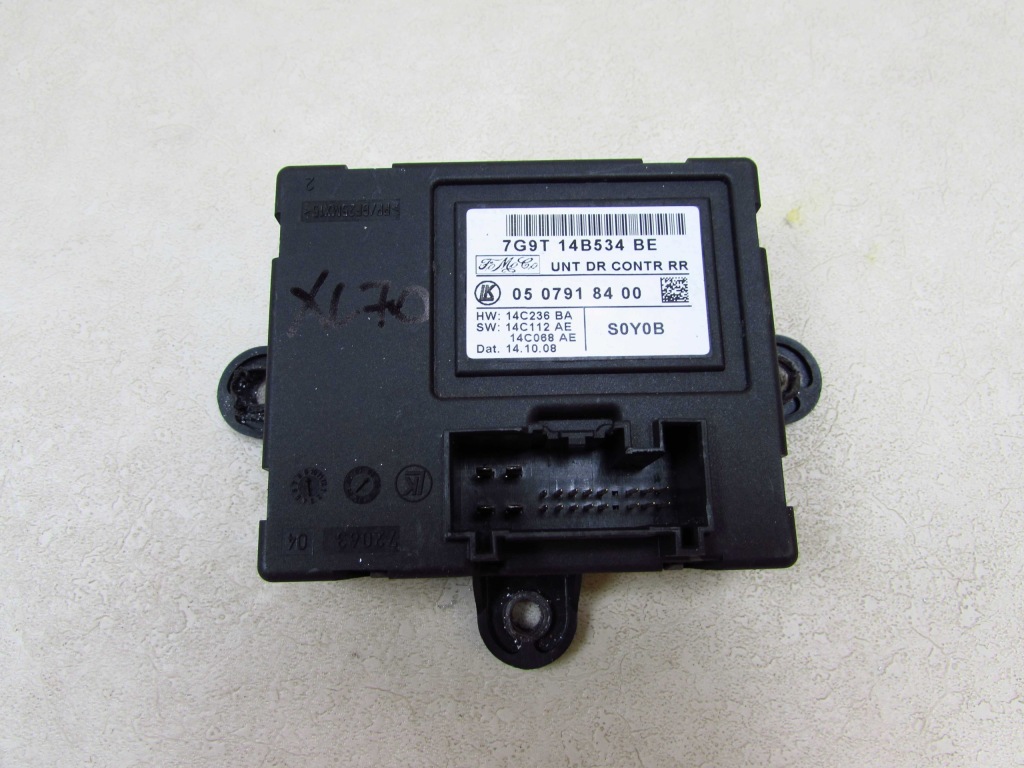 Купить Volvo s80 2 v70 3 xc60 xc70 06-16 модуль дверь задний 7g9t-14b534-be