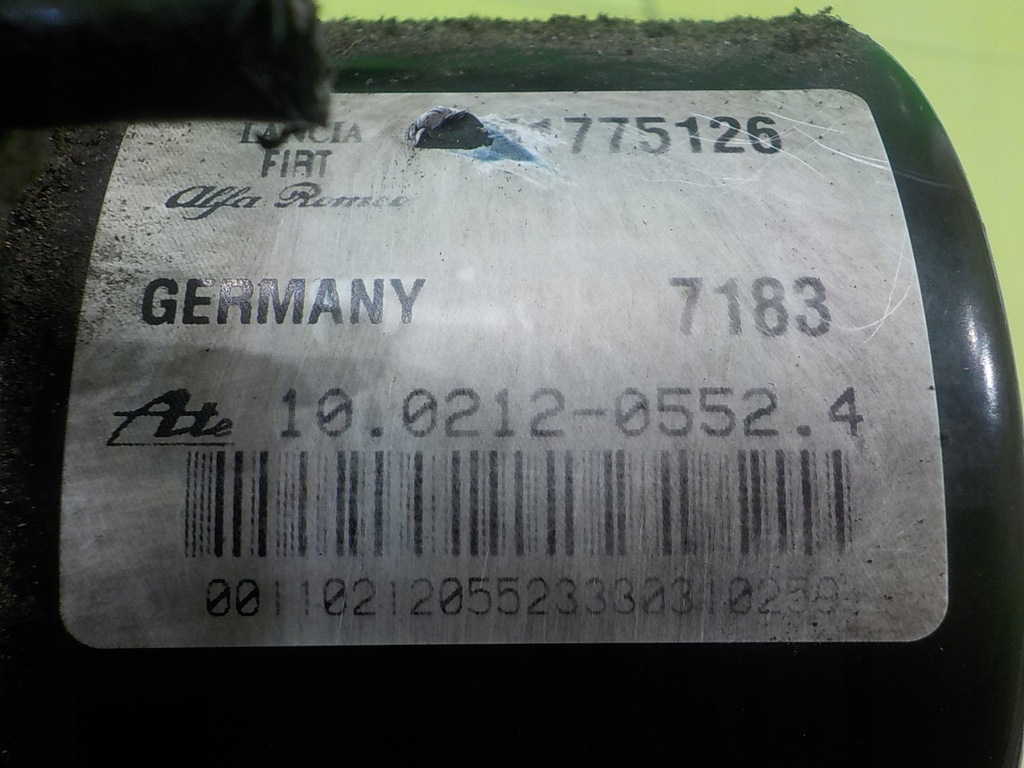 фото №6, Alfa romeo giulietta 1.4 tb 11r hb 5d насос abs 51775126