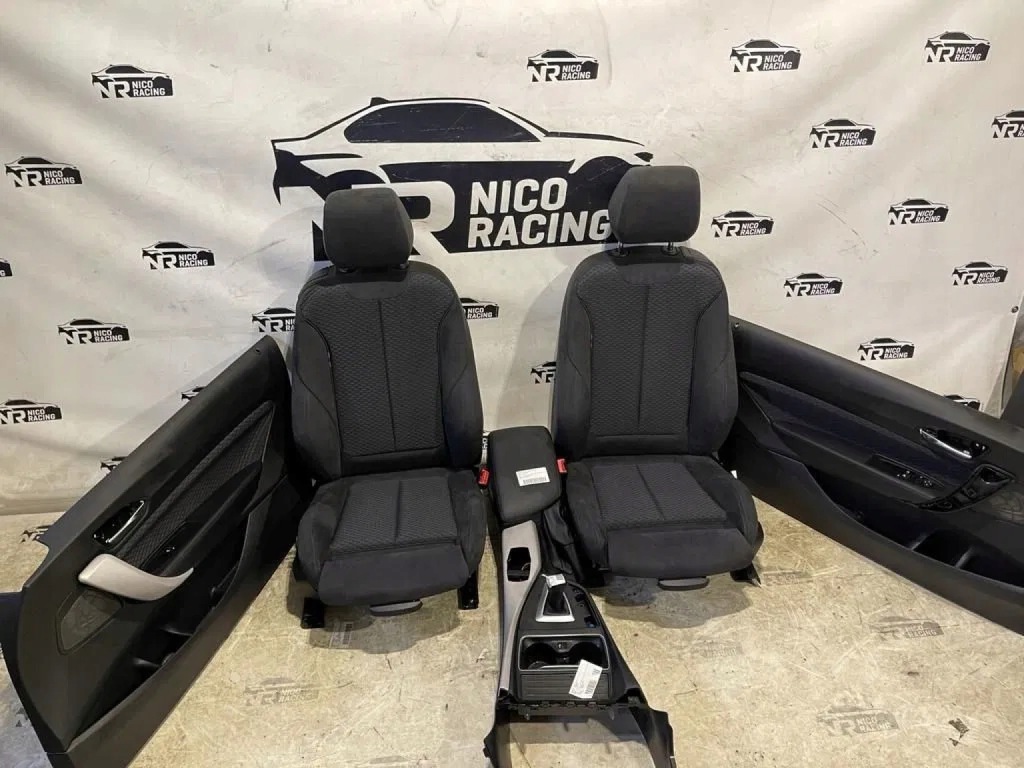 фото №1, Сиденья обивка bmw 1 f21 alcantara электрика память harman