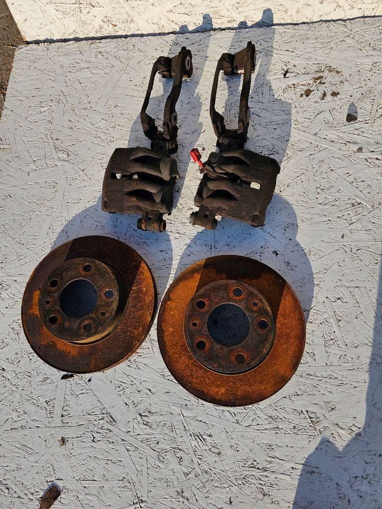 фото №1, Ducato iii тормозные диски суппорт перед комплект