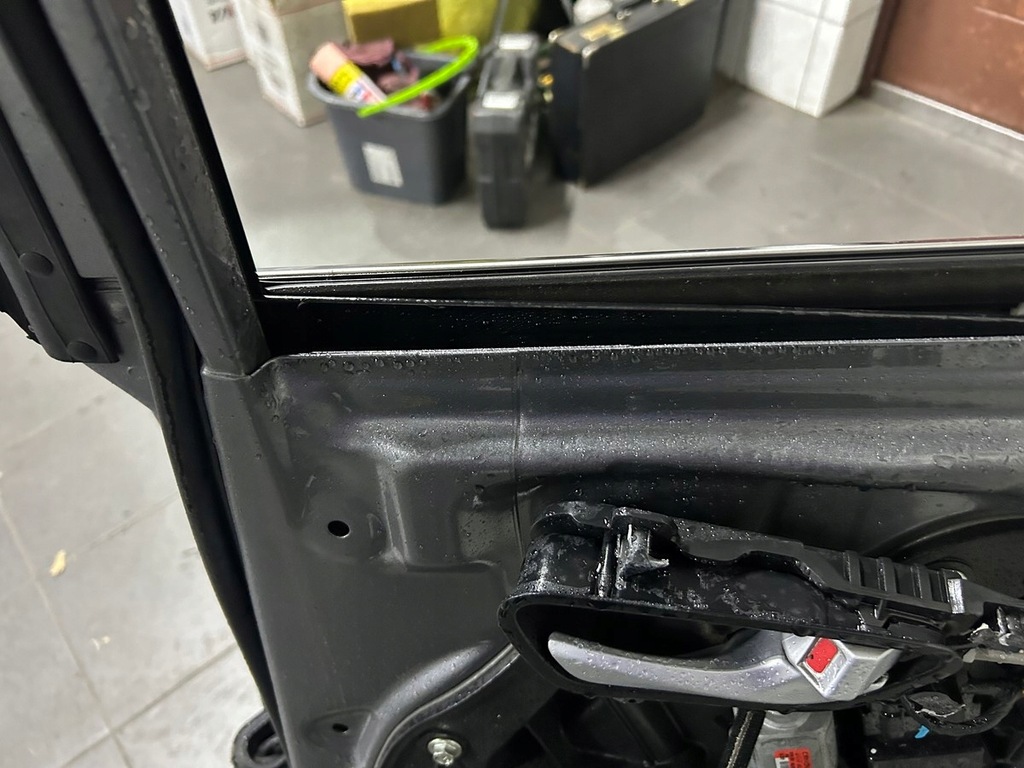 фото №11, Hyundai santa fe iii двері праве задня задні повний скло