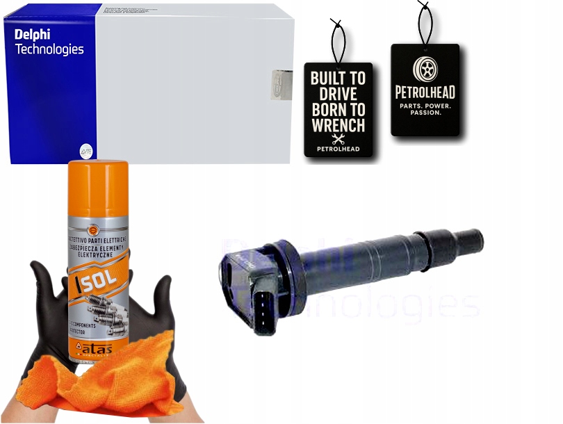 фото №1, Катушка зажигания lexus gs is ii lc rc toyota avensis c #petrolhead pro+ kit4