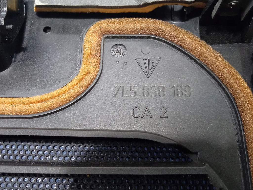 фото №5, Porsche cayenne i рамка средняя панели