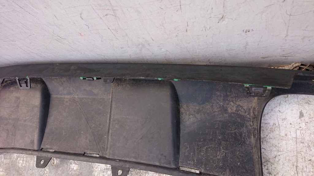 фото №11, Mercedes glk 204 диффузор бампер задний задняя