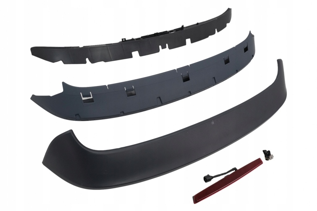 фото №7, Спойлер do vw golf vi 2008+ led гальмування r20 look