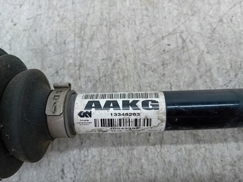 фото №7, Привідний вал ліва перед opel zafira c fl 13348263 1.4 16v