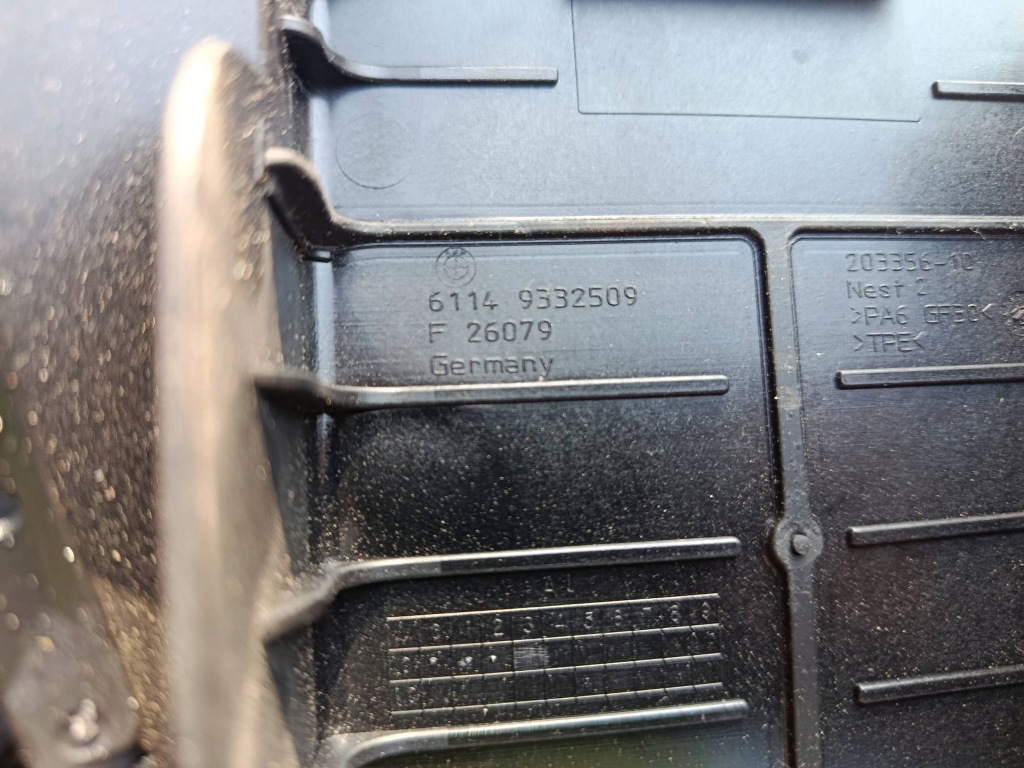 фото №8, Кронштейн корпус защита распределителя тока bmw x1 f48