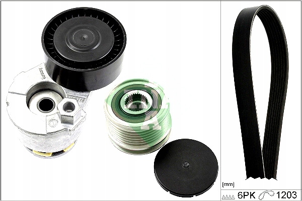 фото №2, Набір ремені багаторучейкових з ролики dacia dokker dokker express