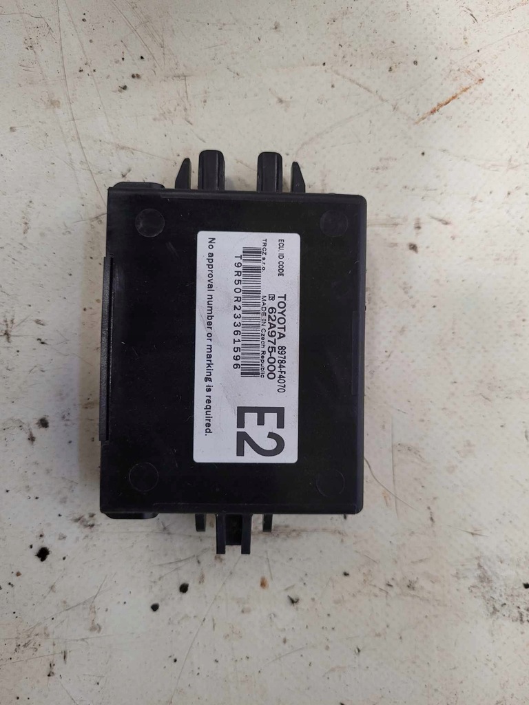 фото №1, Модуль блок управления 89784-f4070 toyota chr ch-r 2021