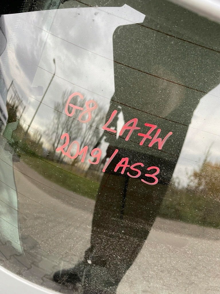 фото №10, Vw golf 8 viii крышка багажника задняя la7w ll1w хэтчбек