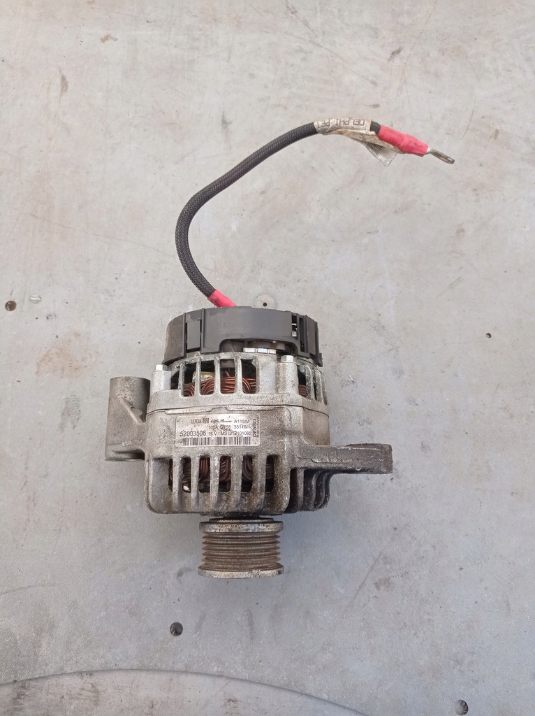 фото №1, Генератор fiat doblo ii 2.0 mjet 52003506