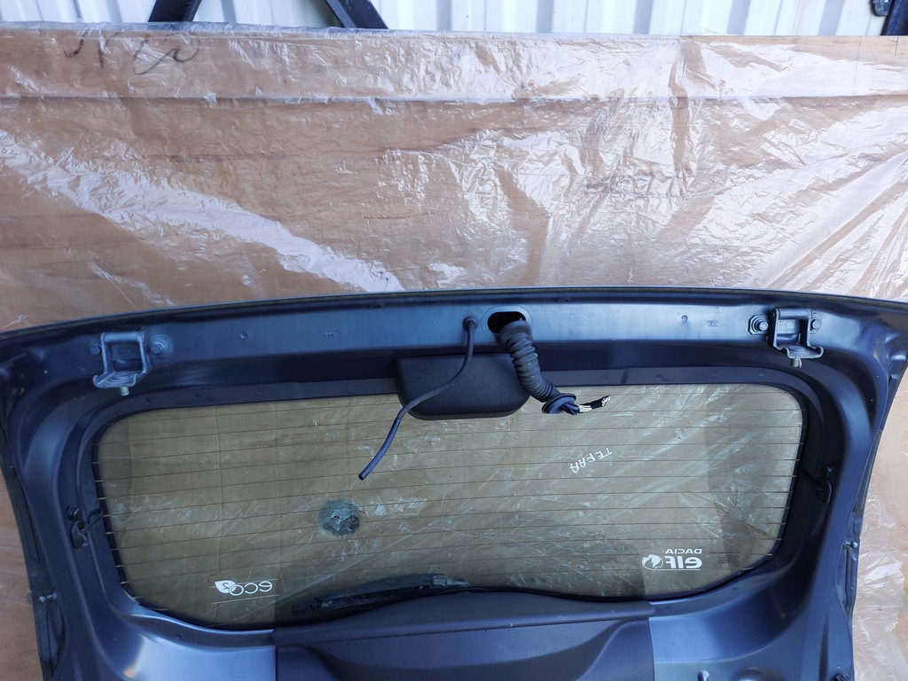 фото №8, Кришка багажника задня dacia duster i 12r сіра tefaa