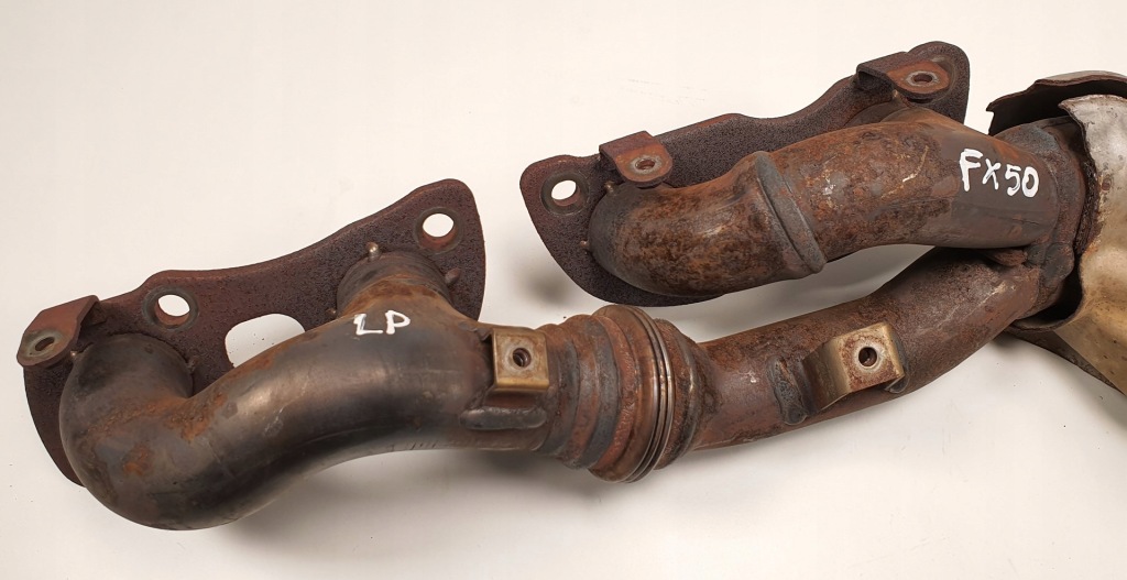 фото №2, Катализатор коллектор выпускной левый infiniti fx50