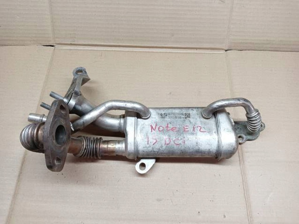 фото №1, Радіатор вихлопних газів note e12 clio iv 1.5 dci 147350364r