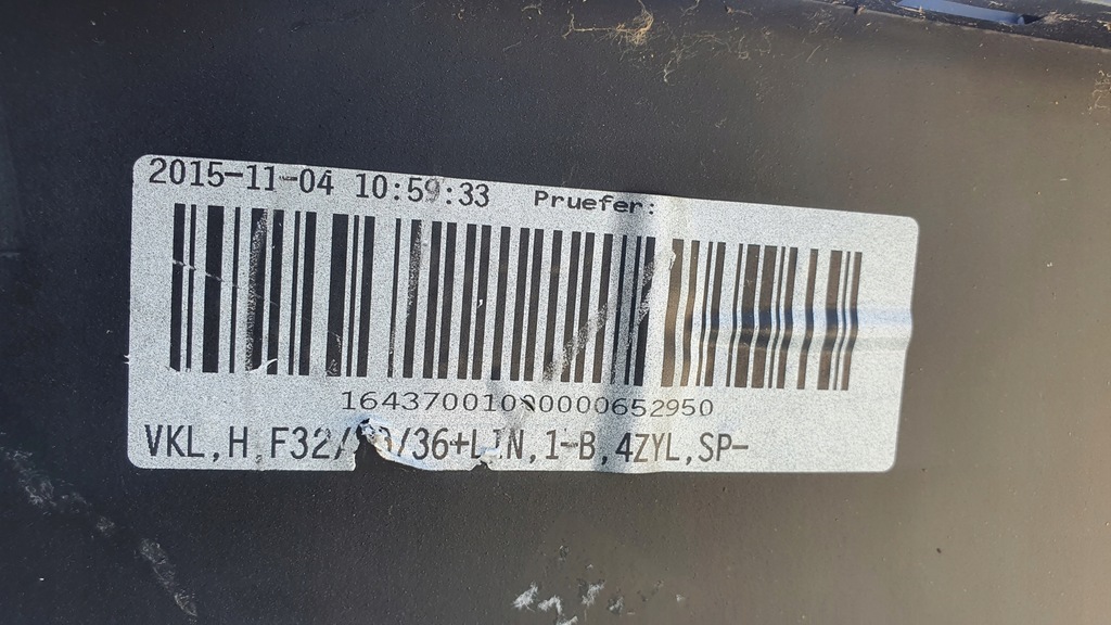 фото №10, Bmw 4 f32 f33 13- бампер задня pdc оригінал