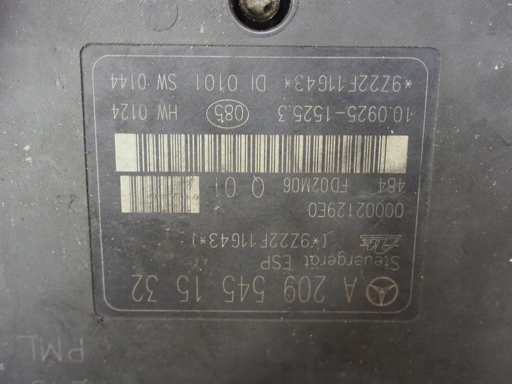фото №16, Mercedes w203 насос abs a0044315512 a2095451532