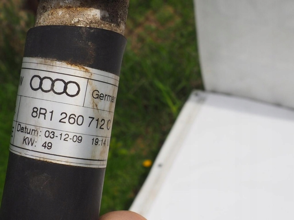 фото №4, Ap трубка шланг кондиционера 8r1260712d audi q5