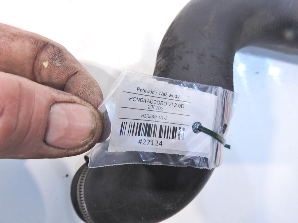 фото №4, Wąż труба wody honda accord vi 2.0 d