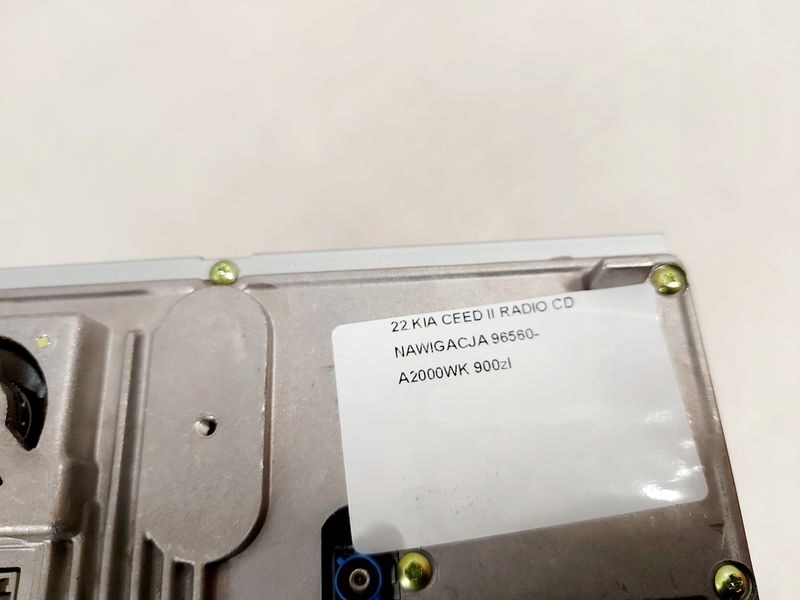 фото №11, Kia ceed ii 2 радио cd навигация 96560-a2000wk