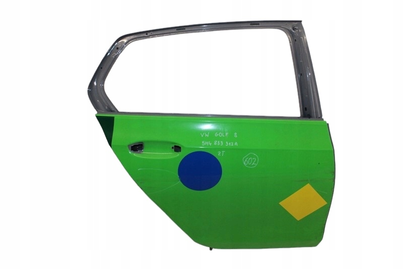 фото №1, Vw golf viii 8 5h4 hb 2020- дверь правое задние задняя