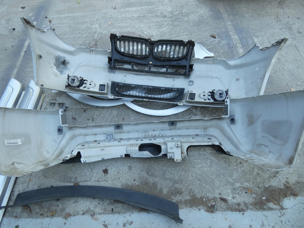 фото №13, Bmw x3 e83 бамперы m-pakiet омыватель пороги titan