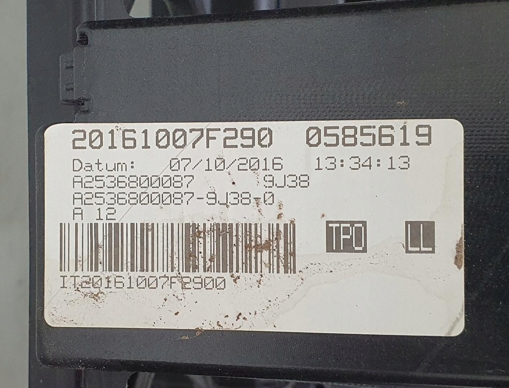 фото №15, Панель приладів приладова консоль mercedes glc w253 europa