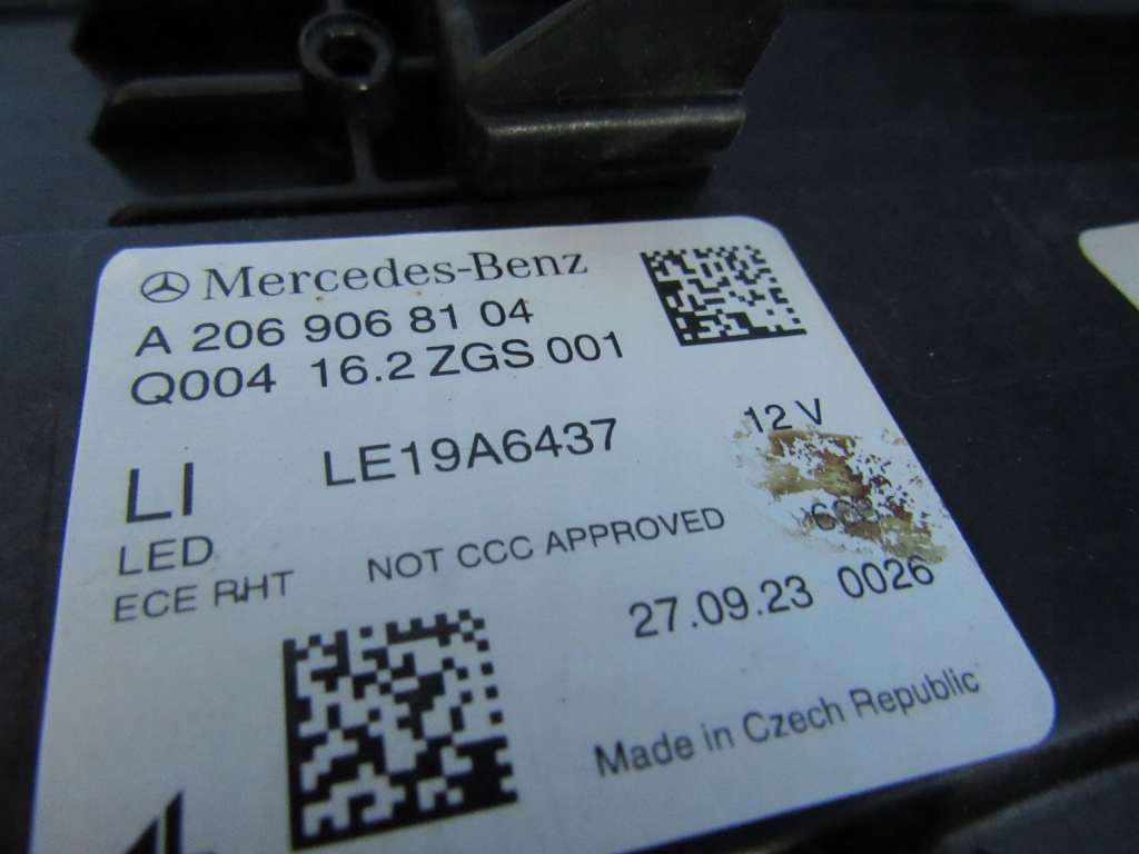 Правый  левая mercedes w206 high performance идеальное состояние европа Недорого