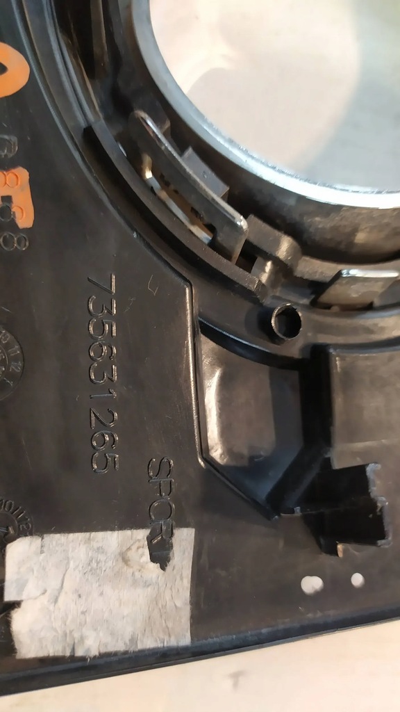 фото №9, Решётка бампера левая перед fiat 500