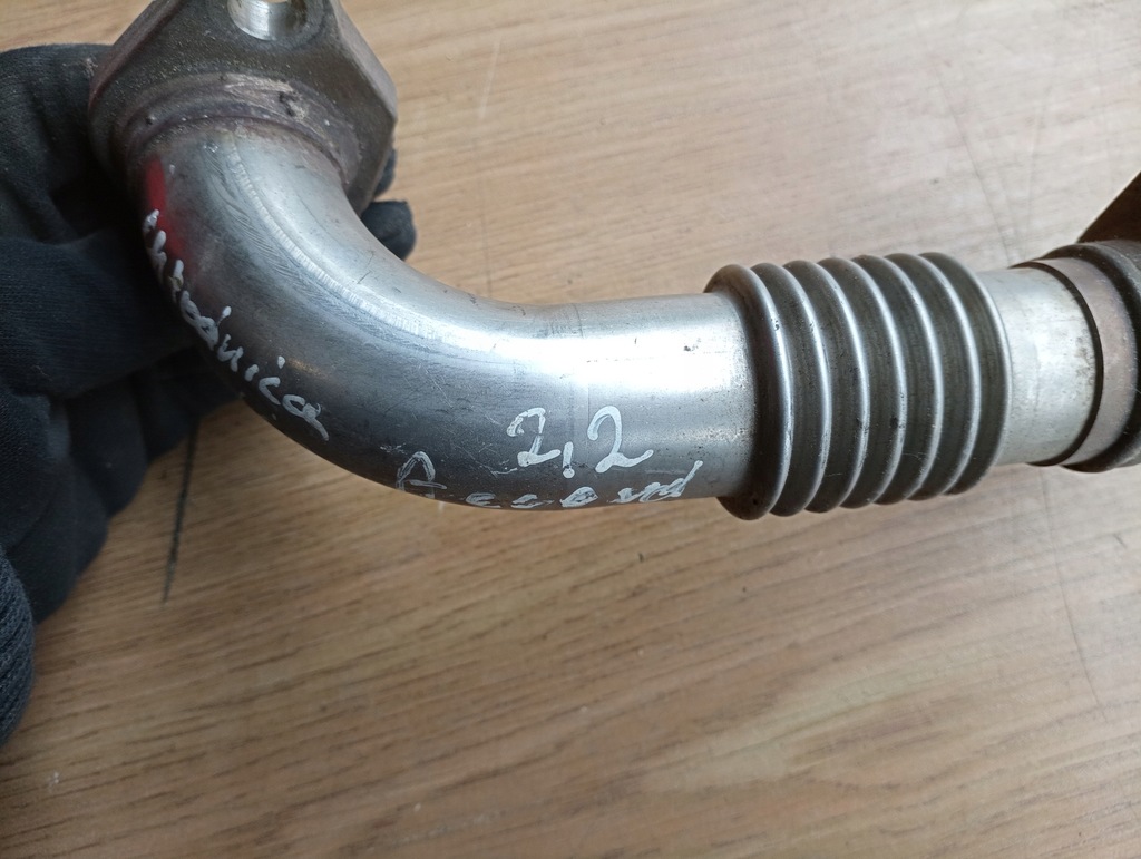 фото №5, Труба шланг радіатора вихлопних газів egr honda accord vii 2,2i-ctdi