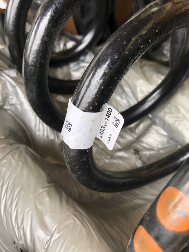 Комплект амортизатор пружина mercedes g klasa 6.3 amg Цена