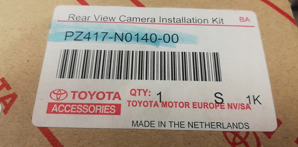 фото №6, Toyota hilux 11- джгут камери заднього виду nowa oryg