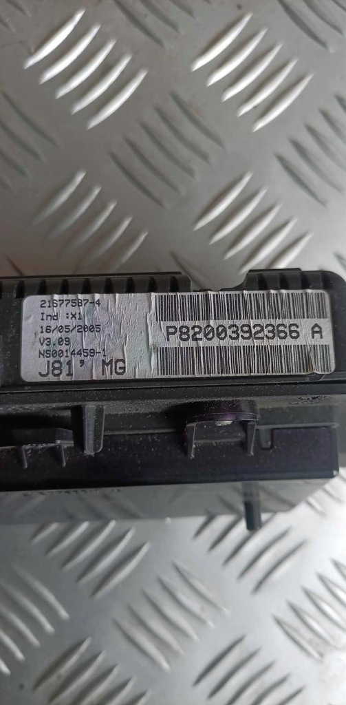 фото №4, Счетчик дисплей renault espace iv p8200392366a