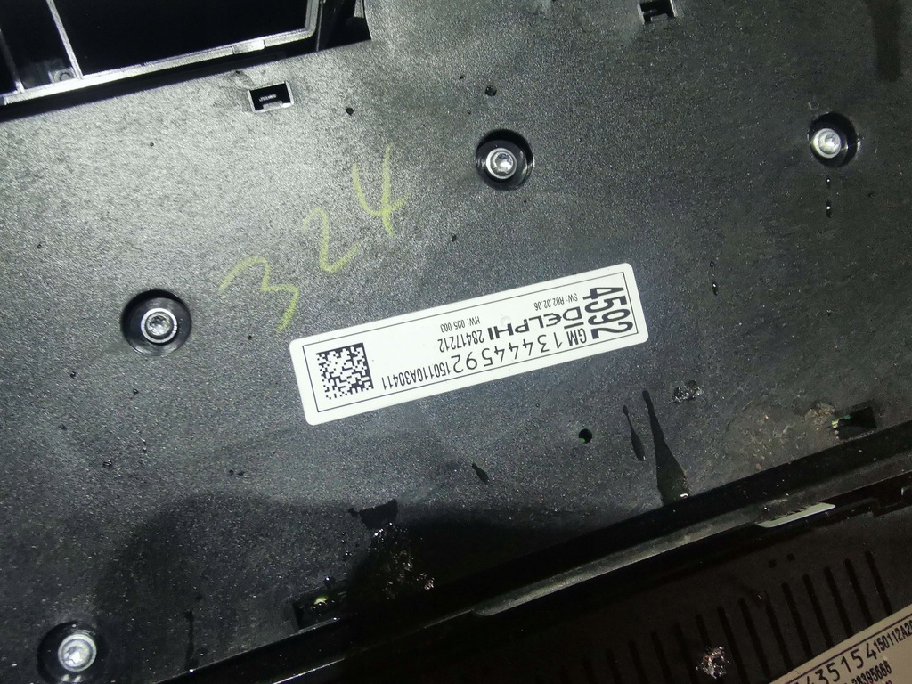 фото №3, Opel astra j панель радио кондиционера 13444592