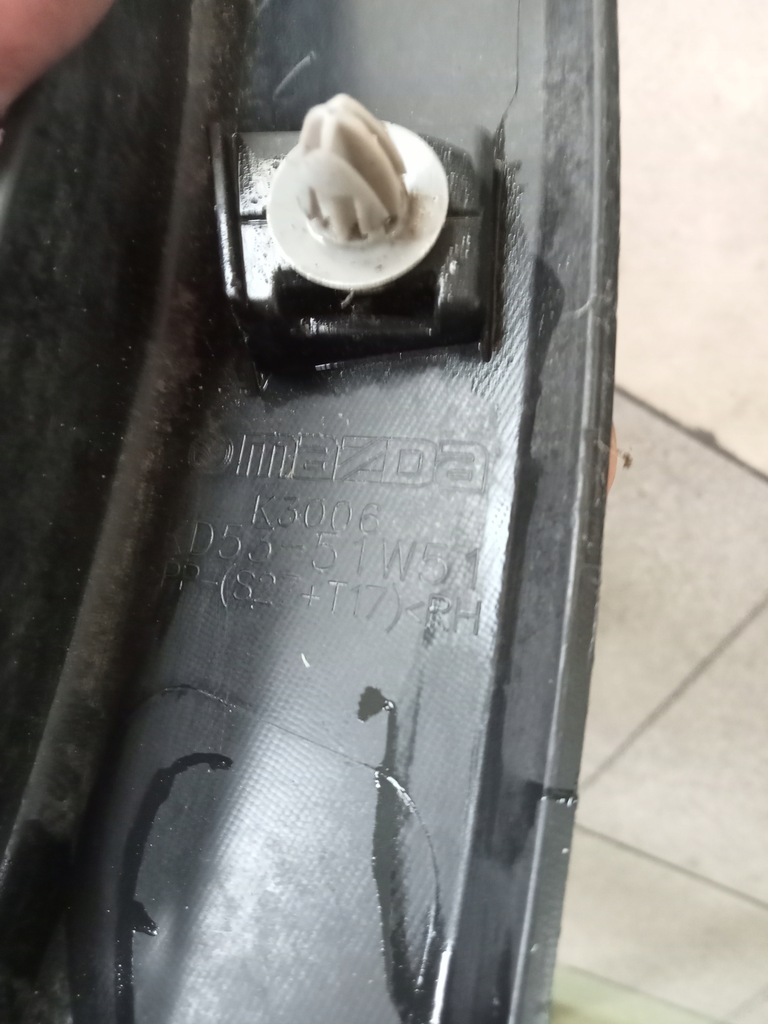 фото №6, Mazda cx5 молдинг крыла правый задняя задняя kd5351w51 0ryginał