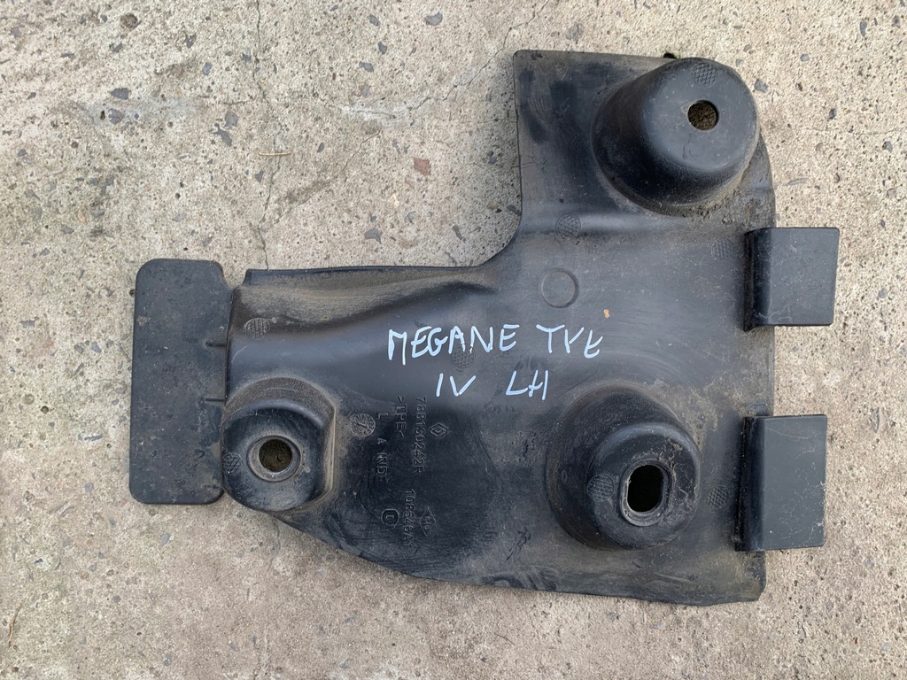 фото №1, Renault megane iv захист бризковик підкрилок ліва